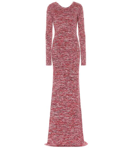 Knitted cotton maxi dress | Bottega Veneta