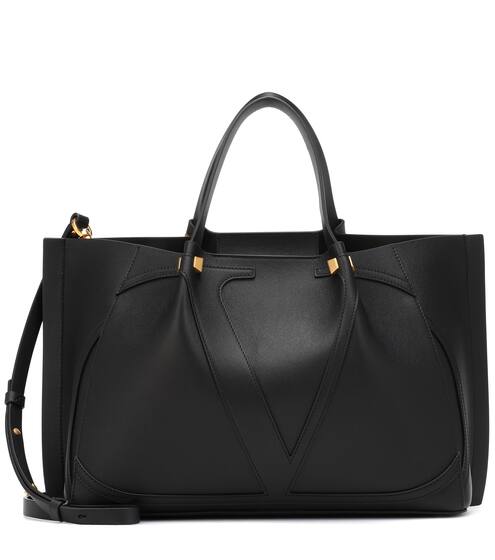 Valentino Garavani VLOGO Escape Medium leather shopper | Valentino