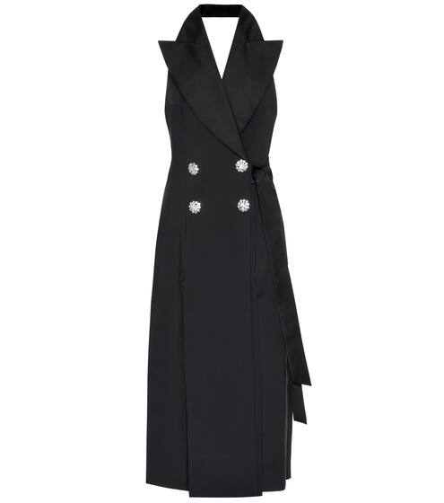 Embellished cotton-blend midi dress | The Attico