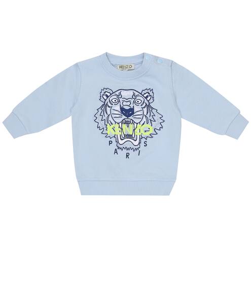 Baby Tiger Logo cotton sweatshirt | Kenzo Kids