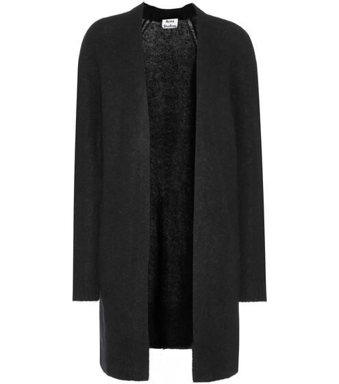 Raya wool and mohair-blend cardigan | Acne Studios