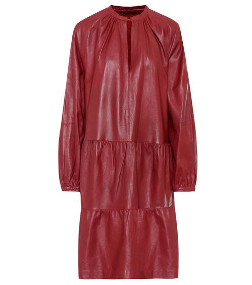 Lida leather midi dress | Stand Studio