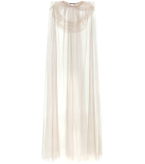 Tulle cape | Monique Lhuillier