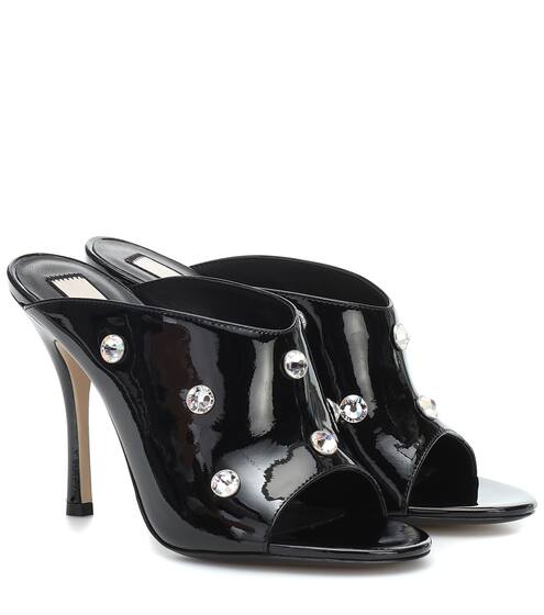 Embellished patent leather sandals | N°21
