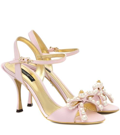 Sandalen Keira 85 aus Moiré | Dolce & Gabbana