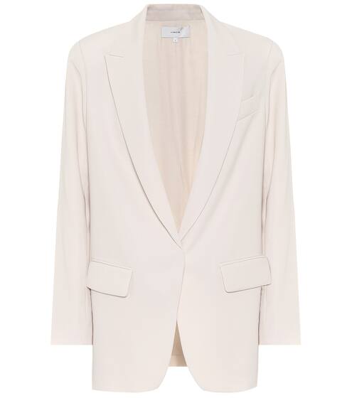 Boyfriend twill blazer | Vince