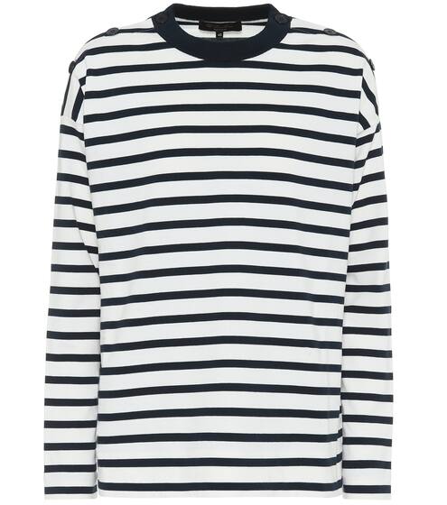 Striped cotton top | Loro Piana