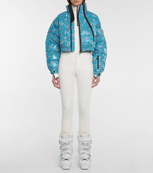 Mockneck jersey ski top | Moncler Grenoble