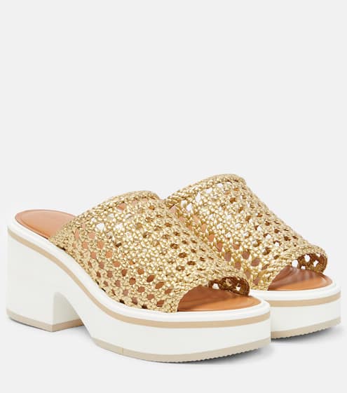 ella glitter sliders