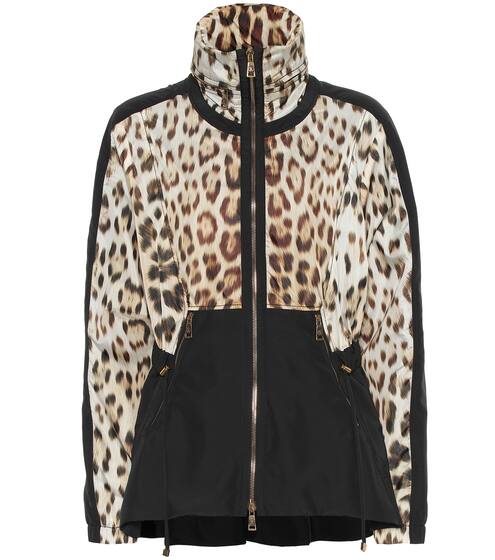 Leopard-print track jacket | Roberto Cavalli