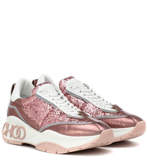 Raine glitter sneakers | Jimmy Choo
