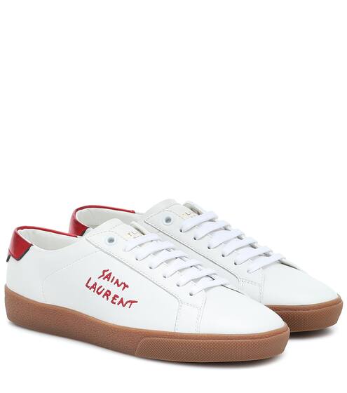 Court Classic leather sneakers | Saint Laurent