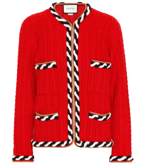 Wool and cashmere cardigan | Gucci