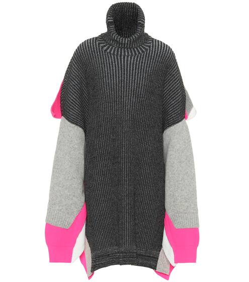 Oversize-Pullover aus einem Wollgemisch | Balenciaga