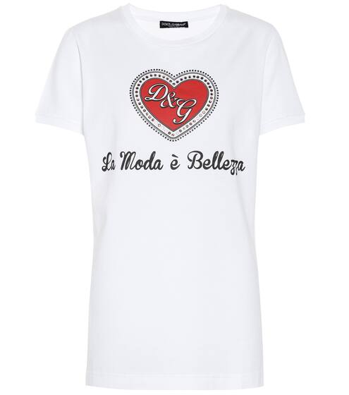 Printed cotton T-shirt | Dolce & Gabbana