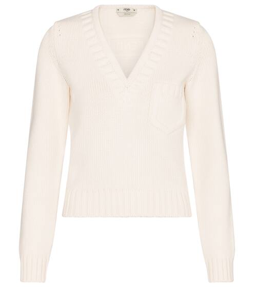Cotton-blend sweater | Fendi