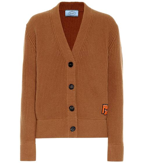 Wool and cashmere cardigan | Prada