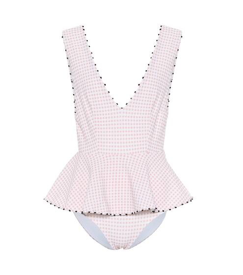 French Gramercy gingham swimsuit | Marysia