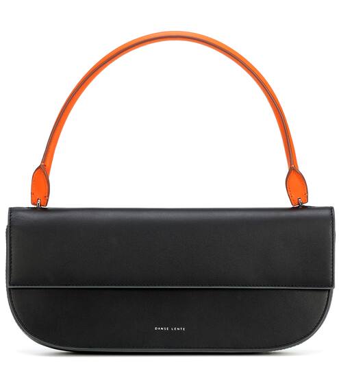Baguette leather shoulder bag | Danse Lente