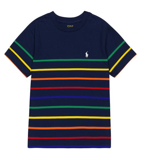 Striped cotton jersey T-shirt | Polo Ralph Lauren Kids