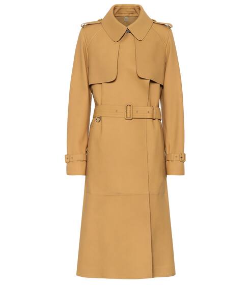 معطف ترنش من الجلد | Burberry