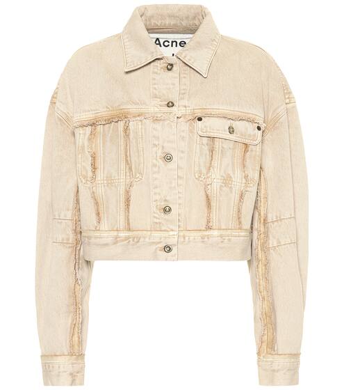 Cropped denim jacket | Acne Studios