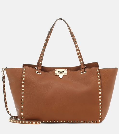 Valentino Garavani Rockstud Medium leather tote | Valentino