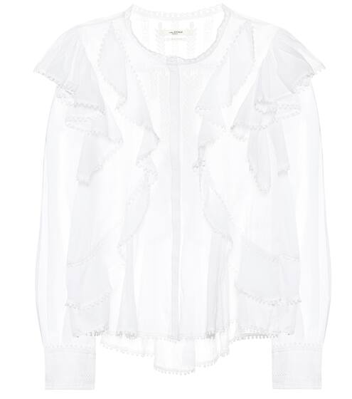 Alea embroidered cotton blouse | Isabel Marant, Étoile