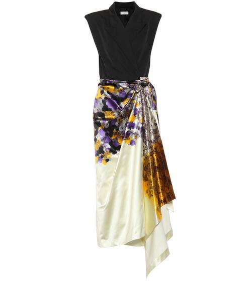 فستان من القطن و الحرير | Dries Van Noten