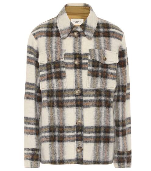 Gaston checked wool-blend jacket | Isabel Marant, Étoile