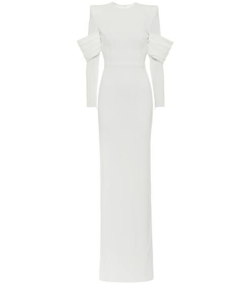 Hudson satin-crêpe gown | Alex Perry