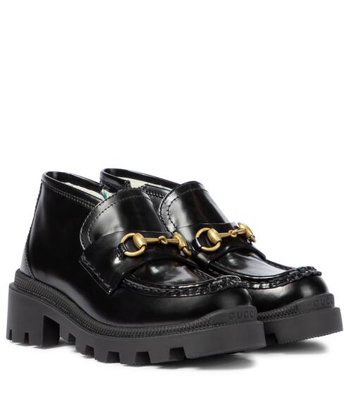 Mocassins Horsebit en cuir | Gucci Kids