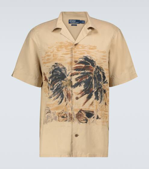 Exklusiv bei Mytheresa – Kurzarmhemd aus einem Leinengemisch | Polo Ralph Lauren