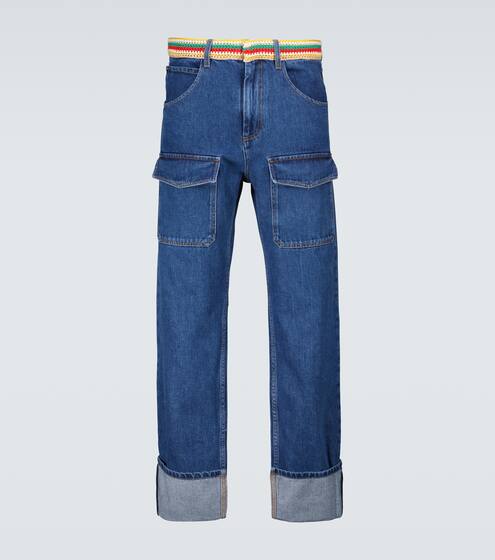 Brixton patch pocket jeans | Wales Bonner