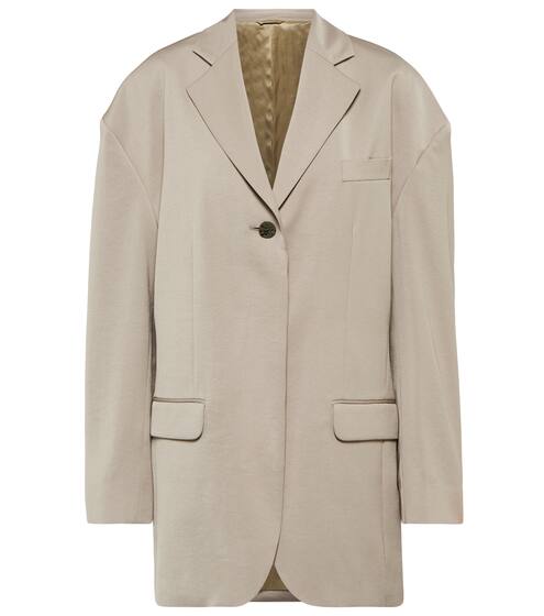 Oversized twill blazer | Acne Studios