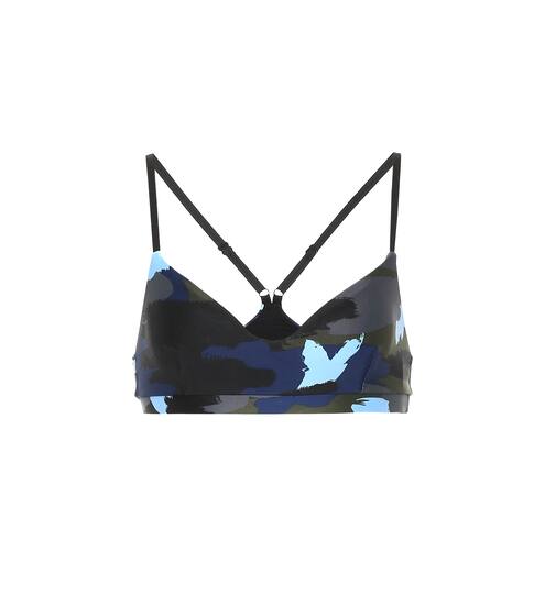 Zoe stretch jersey sports bra | The Upside