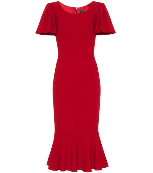 Exclusive to Mytheresa – crêpe midi dress | Dolce & Gabbana
