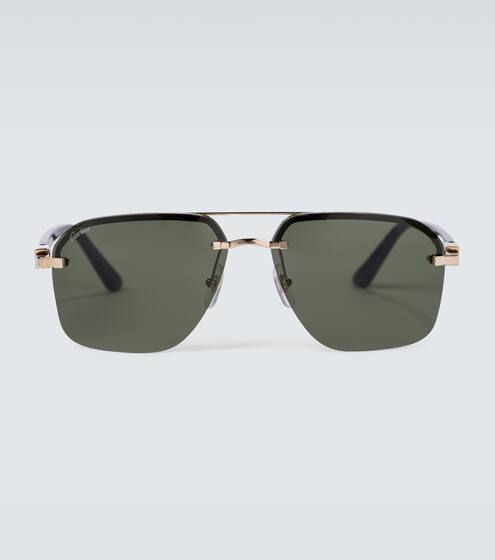 Frameless aviator sunglasses | Cartier Eyewear Collection