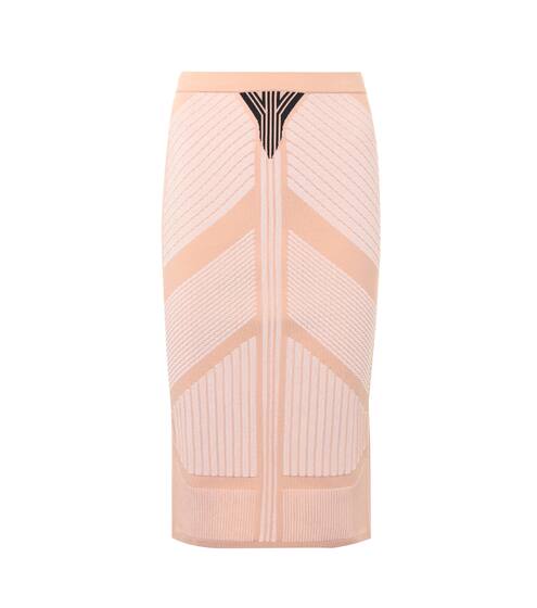 Printed pencil skirt | Prada