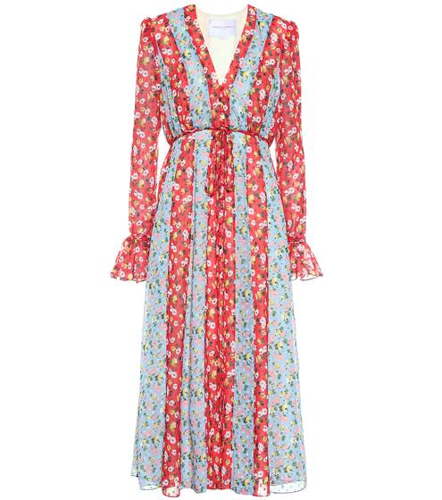 Midikleid aus Crêpe | Carolina Herrera