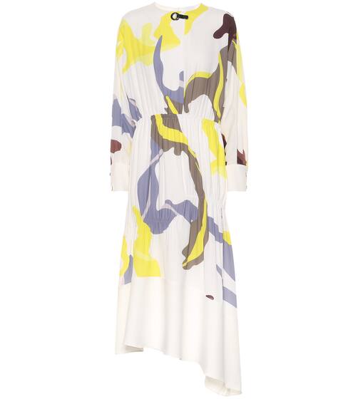 Ant Farm printed asymmetric dress | Tibi