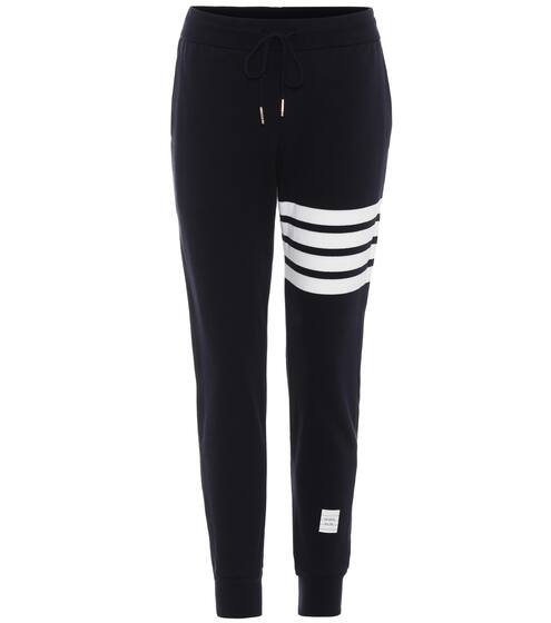 Striped cotton trackpants | Thom Browne