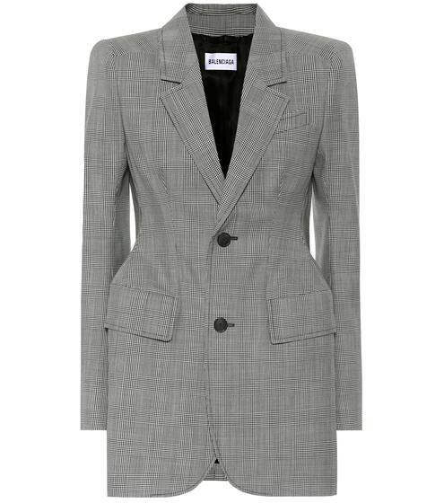 Blazer aus Glencheck | Balenciaga