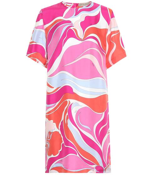 Printed silk minidress | Emilio Pucci