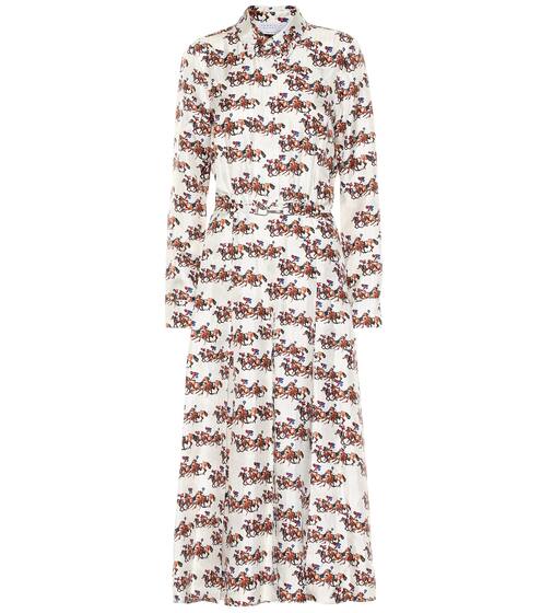 Mariano printed silk dress | Gabriela Hearst