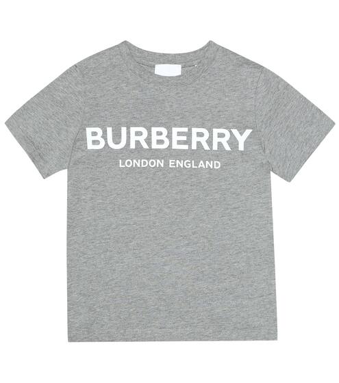Logo cotton T-shirt | Burberry Kids