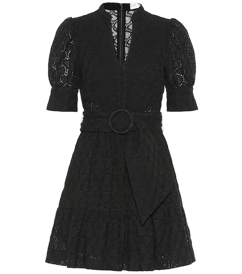 Valentina broderie anglaise minidress | Rebecca Vallance