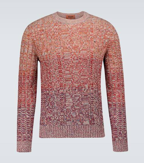 بلوفر من الصوف والكشمير Rainbow | Missoni