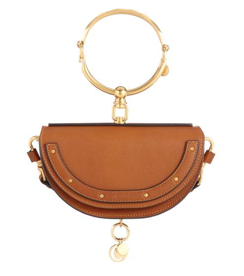 Chloé Bags Handbags For Women Mytheresa Nile Minaudière Leather Crossbody Bag Chloé