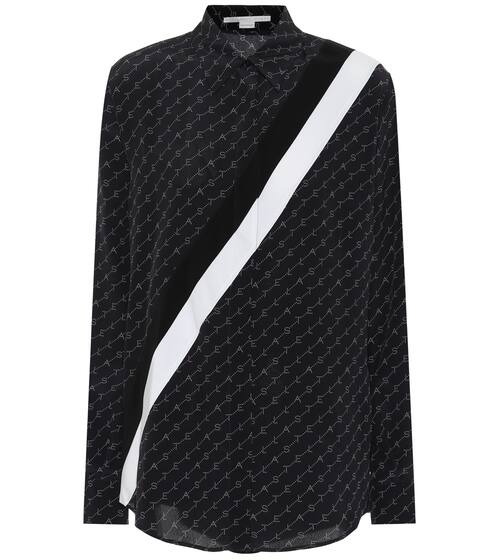 Printed silk shirt | Stella McCartney